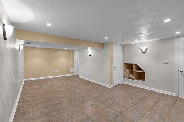 3315 Crestview Dr N, Versailles, PA 15137 - finished below grade area with recessed lighting and baseboards