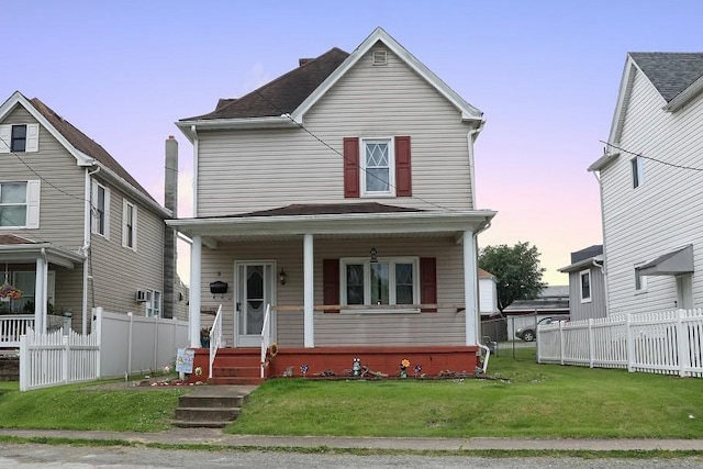 5 Moyer Ave, Scottdale, PA 15683 - view of front of house with covered porch