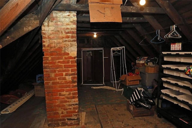 5 Moyer Ave, Scottdale, PA 15683 - view of unfinished attic