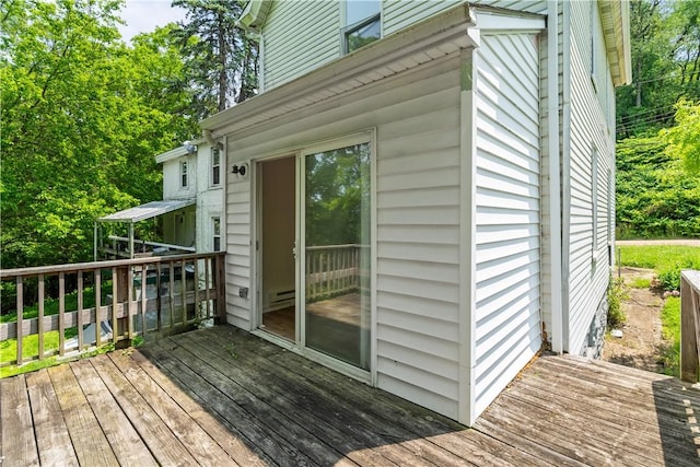 1567 Princeton Blvd, Wilkinsburg, PA 15221 - view of wooden deck