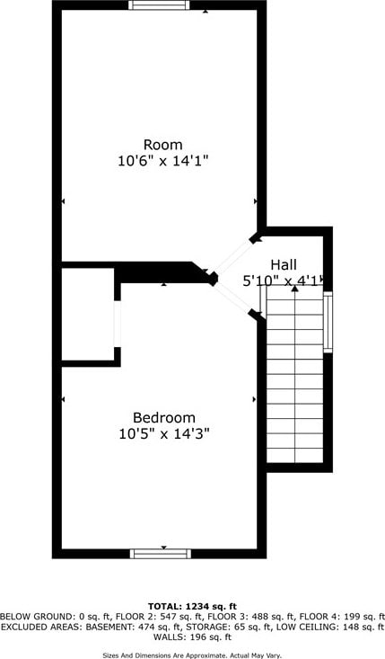 1567 Princeton Blvd, Wilkinsburg, PA 15221 - home floor plan