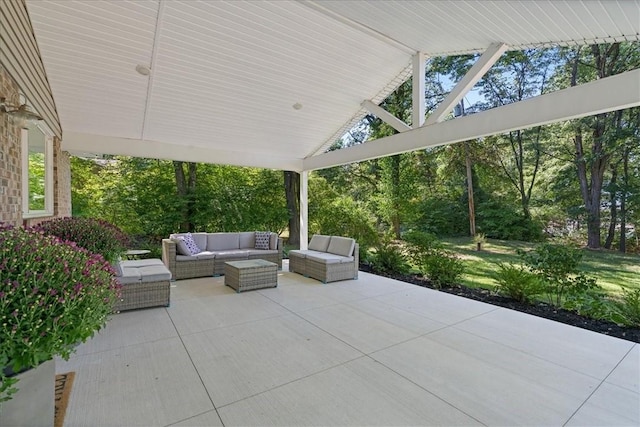 259 Old Blackhawk Rd, Chippewa Twp, PA 15010 - view of patio featuring an outdoor hangout area