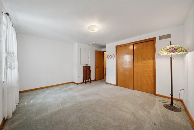 431 Darrell Dr, Penn Hills, PA 15235 - unfurnished bedroom featuring carpet, baseboards, and a closet