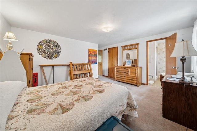 431 Darrell Dr, Penn Hills, PA 15235 - bedroom with light carpet and baseboards