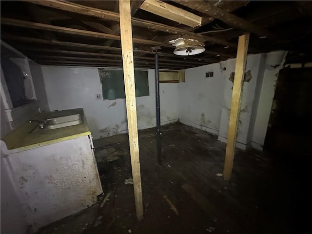 228 Walnut St, Donora, PA 15033 - view of unfinished basement