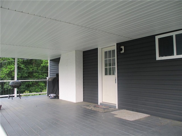 30 Evans Rd, Fallowfield, PA 15022 - wooden terrace featuring area for grilling