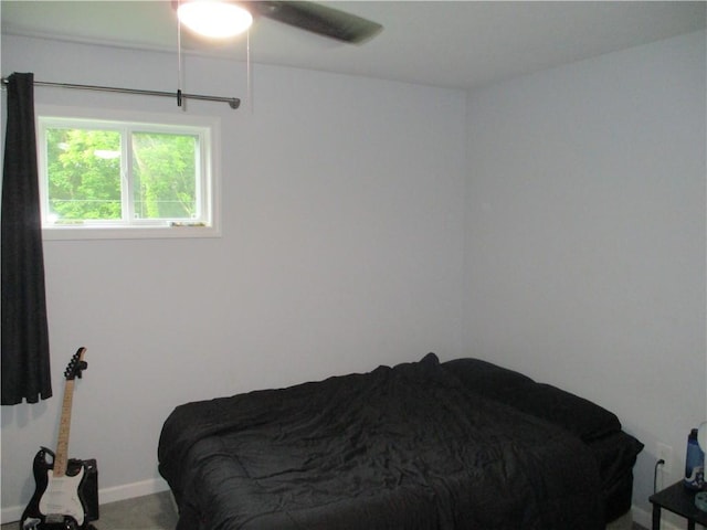 30 Evans Rd, Fallowfield, PA 15022 - bedroom with ceiling fan and baseboards