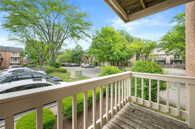 3266 Ward St Unit 8, Oakland, PA 15213 - balcony with a residential view
