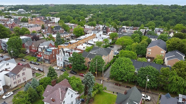 3266 Ward St Unit 8, Oakland, PA 15213 - aerial view of property and surrounding area featuring nearby suburban area