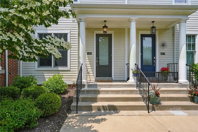 1621 Overton Ln, Squirrel Hill, PA 15217 - entrance to property featuring covered porch