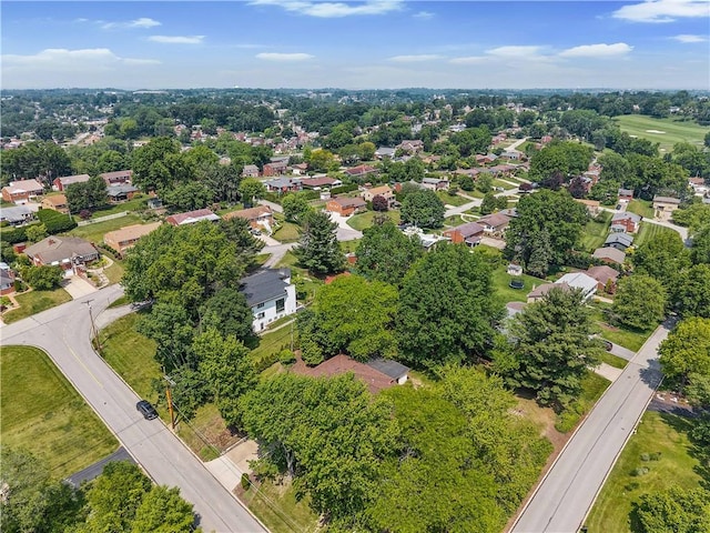 194 Southvue Dr, Whitehall, PA 15236 - aerial perspective of suburban area with a tree filled landscape