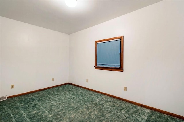 2712 State Route 351, Little Beaver Twp, PA 16120 - empty room featuring baseboards and carpet flooring