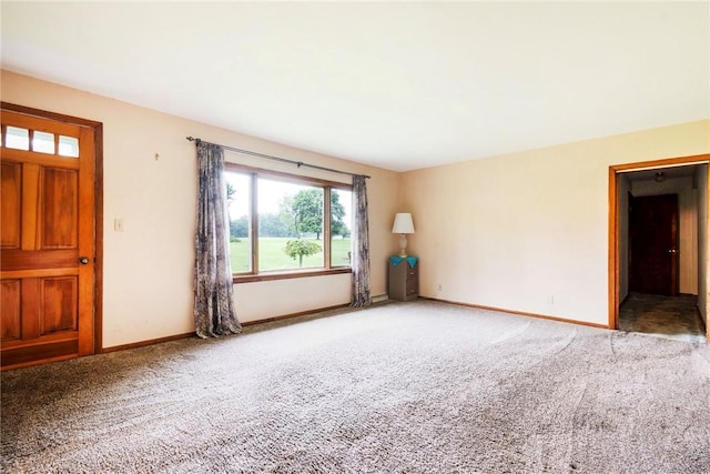 2712 State Route 351, Little Beaver Twp, PA 16120 - empty room with carpet, plenty of natural light, and baseboards