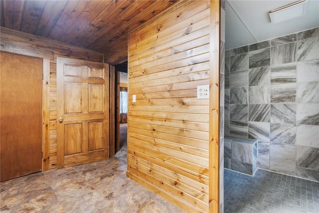 2712 State Route 351, Little Beaver Twp, PA 16120 - hall featuring wood walls