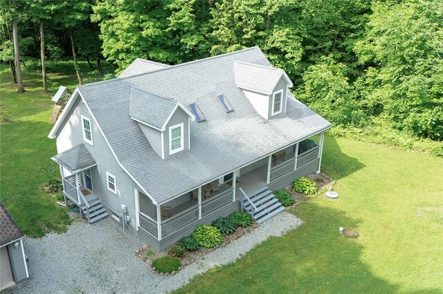 40 Walter Rd, Pine Twp Mer, PA 16127 - view from above of property