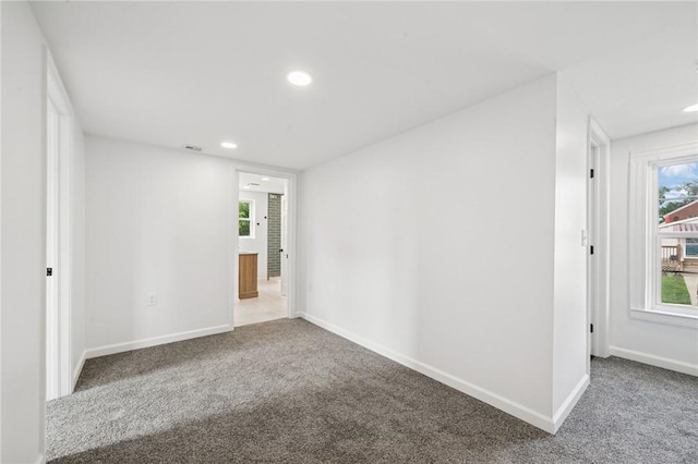 1004 Government Rd, Penn Twp Wml, PA 15642 - carpeted empty room featuring recessed lighting and baseboards