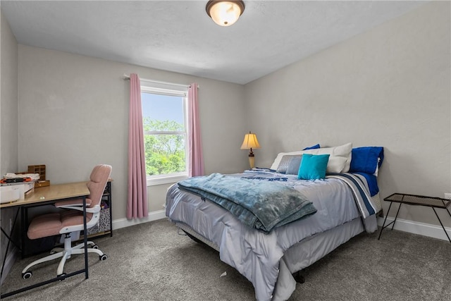 582 Forest Oaks Trl, North Huntingdon, PA 15642 - bedroom with carpet flooring, baseboards, and an office area