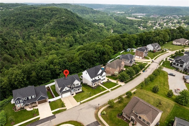 582 Forest Oaks Trl, North Huntingdon, PA 15642 - aerial view of property and surrounding area featuring a forest and nearby suburban area