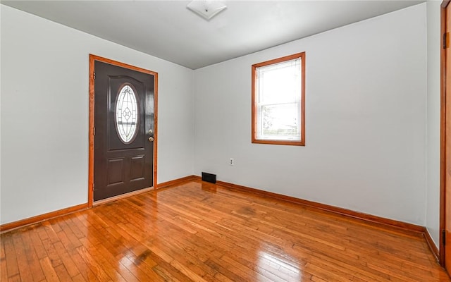 2760 Ridge Road Ext, Economy, PA 15005 - foyer entrance featuring plenty of natural light, light wood-style floors, and baseboards