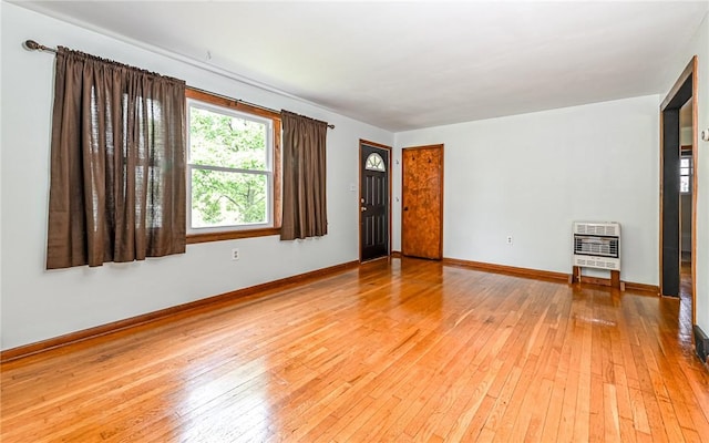 2760 Ridge Road Ext, Economy, PA 15005 - unfurnished room featuring heating unit, light wood finished floors, and baseboards