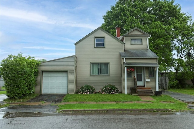 409 Summit St, Grove City Boro, PA 16127 - view of front of property with an attached garage and asphalt driveway