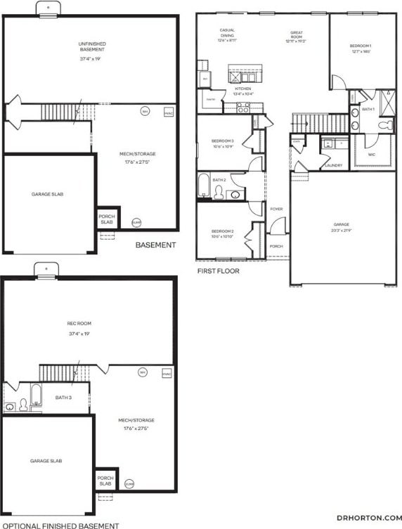 387 Gleneagles Dr, Center Twp But, PA 16001 - property floor plan