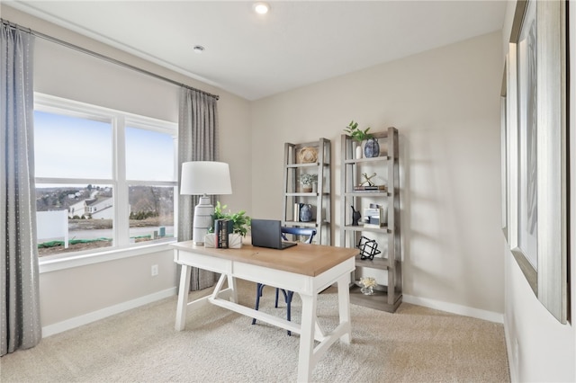 3045 Audrey Dr, Hempfield Twp Wml, PA 15601 - carpeted home office featuring baseboards