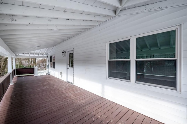 155 Old E Butler Rd, Summit Twp But, PA 16002 - view of wooden deck