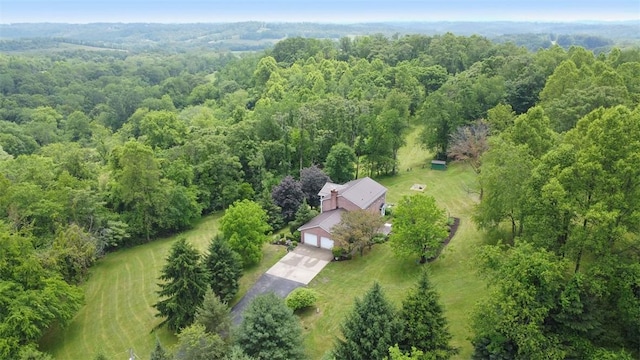 201 Clarke Rd, Buffalo Twp Wsh, PA 15323 - aerial view of property and surrounding area with a heavily wooded area