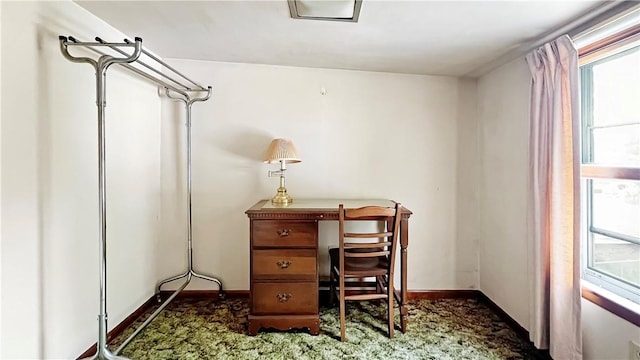 131 E Fairmont Ave, New Castle/2Nd, PA 16105 - office area with healthy amount of natural light and baseboards