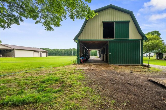 500 Kinsman Rd, Green Twp, PA 16134 - view of barn featuring a lawn