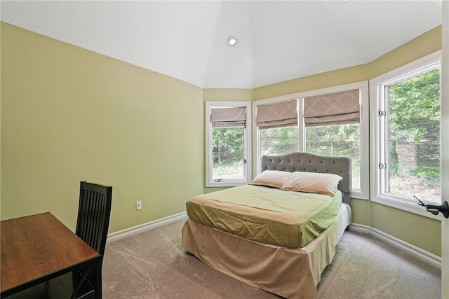 559 Normandy Ct, Fox Chapel, PA 15238 - carpeted bedroom featuring baseboards and lofted ceiling