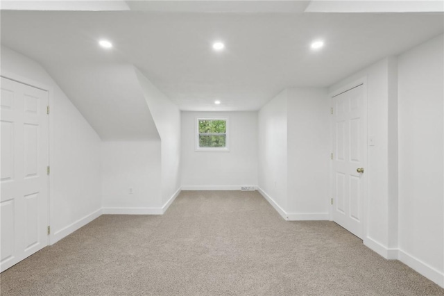 10 Neptune Dr, Robinson Twp Nwa, PA 15136 - bonus room featuring carpet, recessed lighting, and lofted ceiling