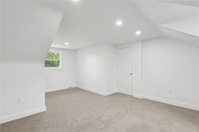 10 Neptune Dr, Robinson Twp Nwa, PA 15136 - bonus room featuring recessed lighting, carpet flooring, and lofted ceiling
