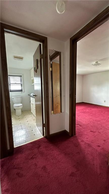 820-822 Main St, Springdale Twp, PA 15049 - corridor featuring light colored carpet