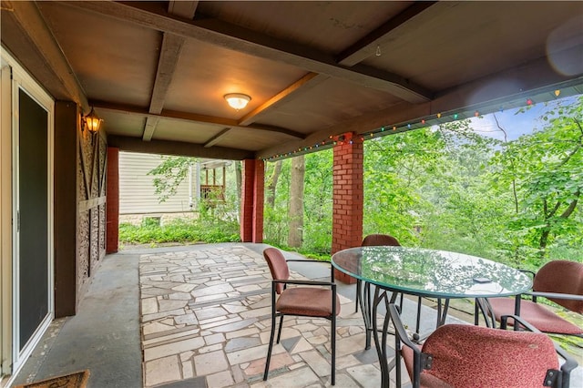 203 W Hutchinson Ave, Regent Square, PA 15218 - view of patio with outdoor dining area