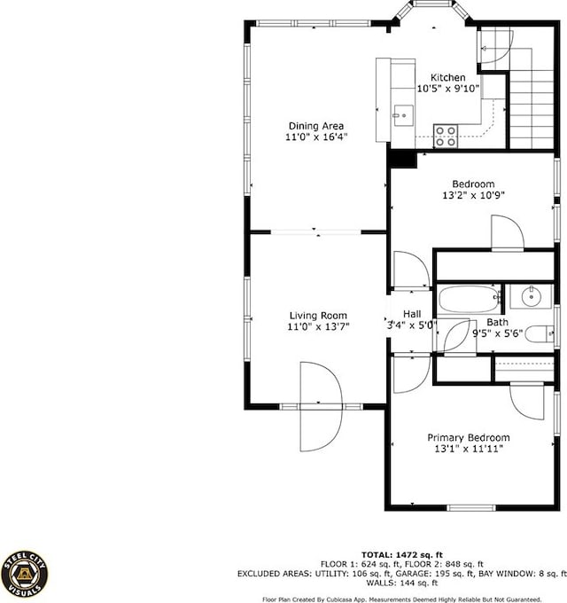 203 W Hutchinson Ave, Regent Square, PA 15218 - view of property floor plan