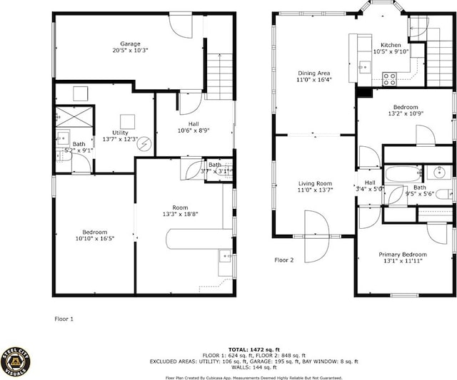 203 W Hutchinson Ave, Regent Square, PA 15218 - view of floor plan / room layout