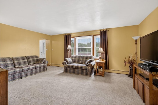 1990 Robbins Station Rd, North Huntingdon, PA 15642 - living room with a baseboard radiator