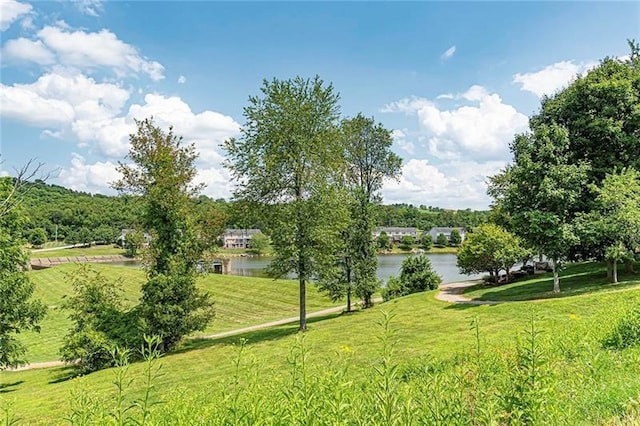 109 Summer Ln, Mount Pleasant Twp Was, PA 15057 - view of home's community featuring a water view and a lawn