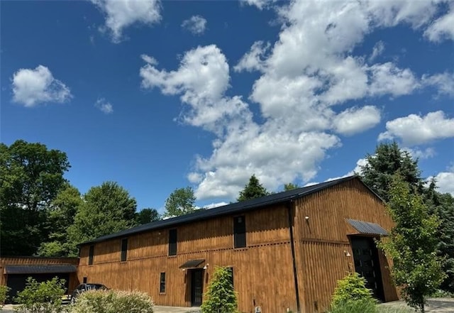 33 Chalkhill Ohiopyle Rd, Wharton Twp, PA 15470 - view of side of property with a metal roof
