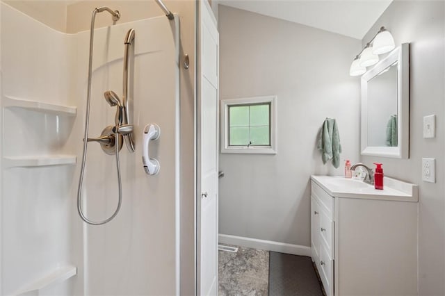 137 Painter Rd, Rayburn Twp, PA 16259 - full bathroom featuring vanity and a shower