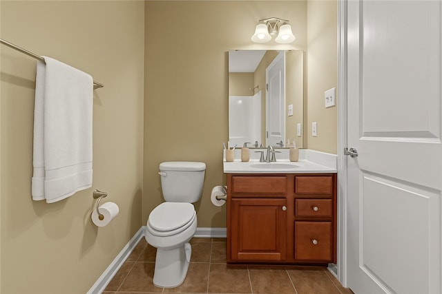 118 Maple Ridge Dr, Cecil, PA 15317 - bathroom featuring vanity and tile patterned flooring