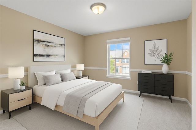 118 Maple Ridge Dr, Cecil, PA 15317 - bedroom featuring baseboards and light carpet