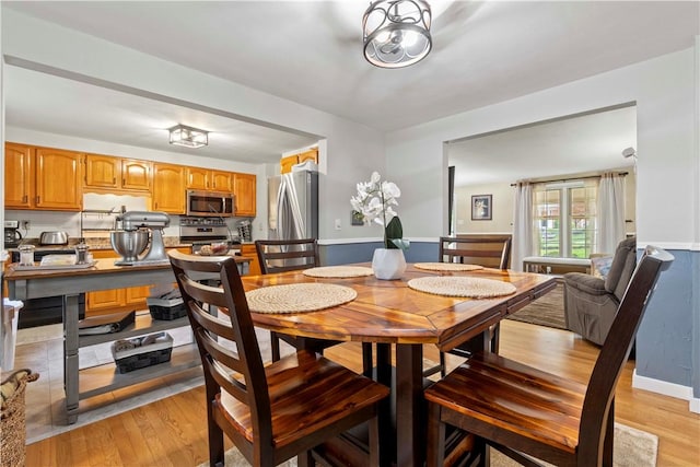 3102 Albine Dr, Shaler, PA 15116 - dining space featuring light wood finished floors