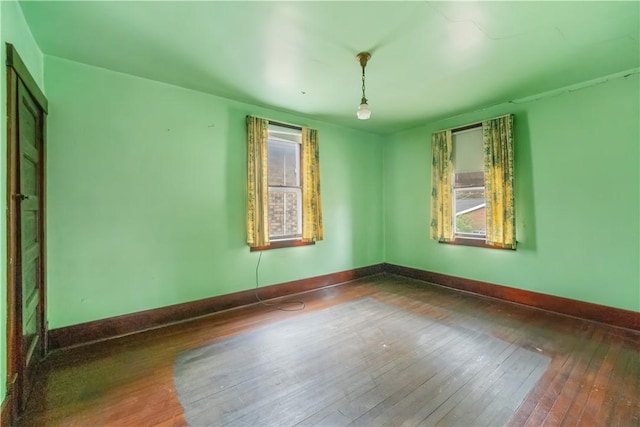 903 11th St, Ambridge, PA 15003 - empty room with hardwood / wood-style floors and plenty of natural light