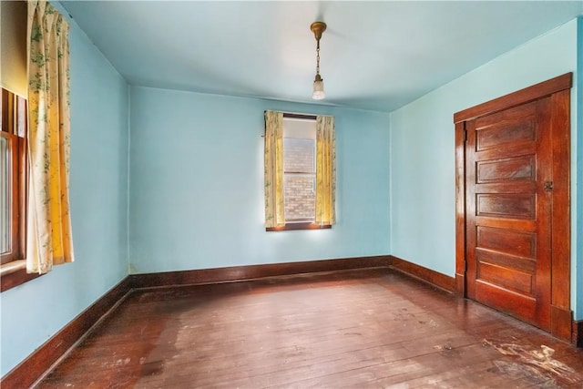 903 11th St, Ambridge, PA 15003 - spare room with hardwood / wood-style floors