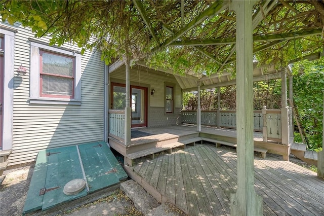 1457 Orator St, Crafton Heights, PA 15204 - view of wooden terrace