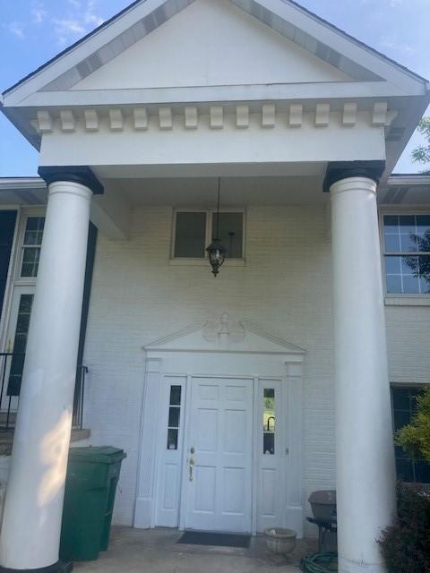 1014 State Rd, Monessen, PA 15062 - property entrance with brick siding