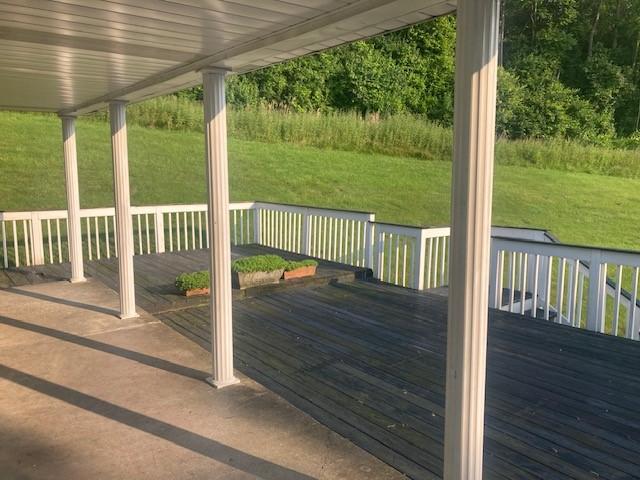1014 State Rd, Monessen, PA 15062 - deck with a yard